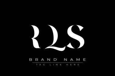 RQS soyut harf logosu tasarımı. Bu logo üç soyut harf tarafından tasarlanmıştır..