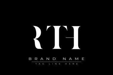 RTI soyut harf logosu tasarımı. Bu logo üç soyut harf tarafından tasarlanmıştır..