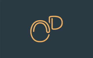 OP Minimalist Çizgi Sanat Logosu Tasarımı Soyut Harflendirme Minimalist logo tasarımı.