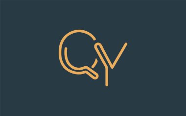 Soyut Harflerle OY Minimalist Çizgi Sanat Logosu Tasarımı. Gösterişli bir sanat tarzına sahip soyut minimalist logo tasarımı.