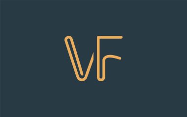 Soyut Harflerle Minimalist Çizgi Sanat Logosu Tasarımı. Gösterişli bir sanat tarzına sahip soyut minimalist logo tasarımı.