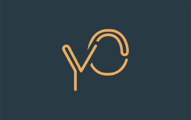 Soyut Harflerle Asgari Çizgi Sanat Logosu Tasarımı. Gösterişli bir sanat tarzına sahip soyut minimalist logo tasarımı.