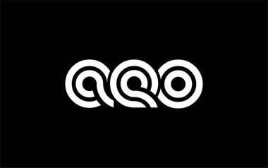 AEO Yaratıcı Eşsiz Modern Harf Logosu Tasarımı. Benzersiz bir harf dizaynına sahip stilize logo, soyut minimalist estetik ve modern cazibe sunar.