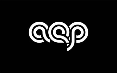 AEP Yaratıcı Eşsiz Modern Harf Logosu Tasarımı. Benzersiz bir harf dizaynına sahip stilize logo, soyut minimalist estetik ve modern cazibe sunar.