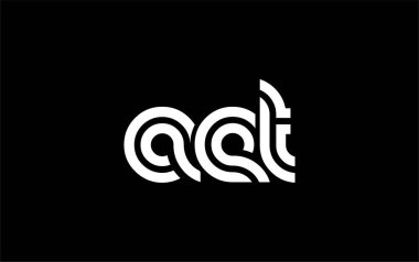 AET Yaratıcı Eşsiz Modern Harf Logosu Tasarımı. Benzersiz bir harf dizaynına sahip stilize logo, soyut minimalist estetik ve modern cazibe sunar.