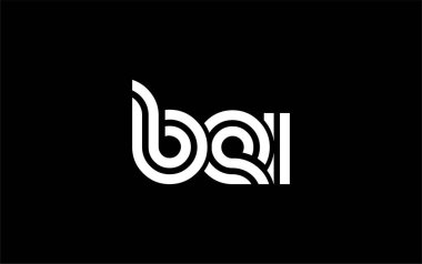 BEI Yaratıcı Eşsiz Modern Harf Logosu Tasarımı. Benzersiz bir harf dizaynına sahip stilize logo, soyut minimalist estetik ve modern cazibe sunar.