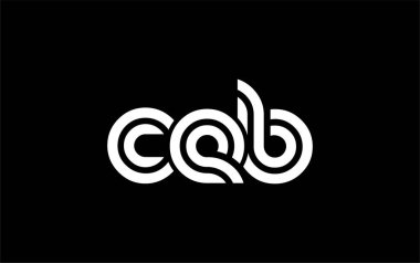 CEB Yaratıcı Eşsiz Modern Harf Logosu Tasarımı. Benzersiz bir harf dizaynına sahip stilize logo, soyut minimalist estetik ve modern cazibe sunar.