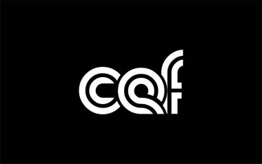 CEF Yaratıcı Eşsiz Modern Harf Logosu Tasarımı. Benzersiz bir harf dizaynına sahip stilize logo, soyut minimalist estetik ve modern cazibe sunar.