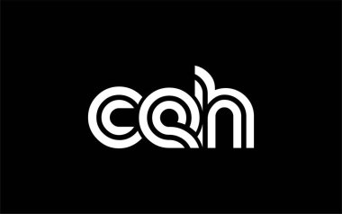 CEH Yaratıcı Eşsiz Modern Harf Logosu Tasarımı. Benzersiz bir harf dizaynına sahip stilize logo, soyut minimalist estetik ve modern cazibe sunar.