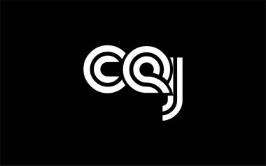 CEJ Yaratıcı Eşsiz Modern Harf Logosu Tasarımı. Benzersiz bir harf dizaynına sahip stilize logo, soyut minimalist estetik ve modern cazibe sunar.