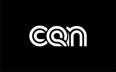 CEN Yaratıcı Eşsiz Modern Harf Logosu Tasarımı. Benzersiz bir harf dizaynına sahip stilize logo, soyut minimalist estetik ve modern cazibe sunar.