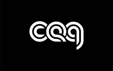 CEQ Yaratıcı Eşsiz Modern Harf Logosu Tasarımı. Benzersiz bir harf dizaynına sahip stilize logo, soyut minimalist estetik ve modern cazibe sunar.
