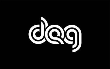 DEG Yaratıcı Eşsiz Modern Harf Logosu Tasarımı. Benzersiz bir harf dizaynına sahip stilize logo, soyut minimalist estetik ve modern cazibe sunar.