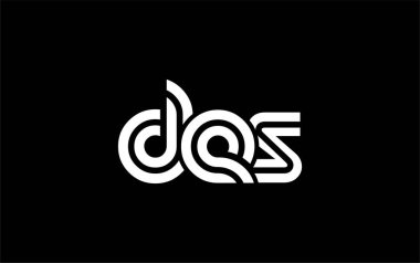 DES Yaratıcı Eşsiz Modern Harf Logosu Tasarımı. Benzersiz bir harf dizaynına sahip stilize logo, soyut minimalist estetik ve modern cazibe sunar.