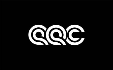 EEC Yaratıcı Eşsiz Modern Harf Logosu Tasarımı. Benzersiz bir harf dizaynına sahip stilize logo, soyut minimalist estetik ve modern cazibe sunar.