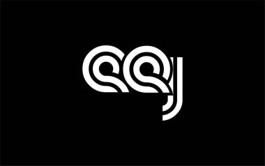 EEJ Yaratıcı Eşsiz Modern Harf Logosu Tasarımı. Benzersiz bir harf dizaynına sahip stilize logo, soyut minimalist estetik ve modern cazibe sunar.