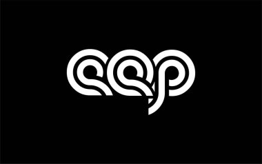 EEP Yaratıcı Eşsiz Modern Harf Logosu Tasarımı. Benzersiz bir harf dizaynına sahip stilize logo, soyut minimalist estetik ve modern cazibe sunar.