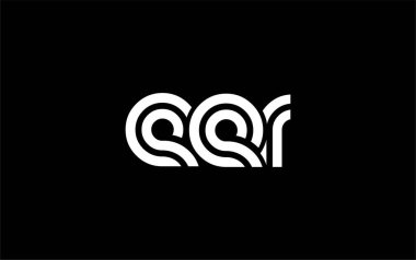 EER Yaratıcı Eşsiz Modern Harf Logosu Tasarımı. Benzersiz bir harf dizaynına sahip stilize logo, soyut minimalist estetik ve modern cazibe sunar.