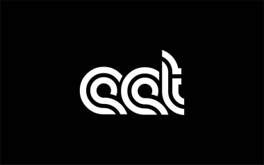 EET Yaratıcı Eşsiz Modern Harf Logosu Tasarımı. Tek AB Yaratıcı Eşsiz Modern Harf Logosu Tasarımı içeren stilize bir logo. Benzersiz bir harf dizaynına sahip stilize logo, soyut minimalist estetik ve modern çekiciliği temsil ediyor. que harf tasarımı,