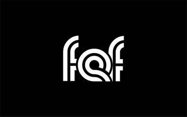 FEF Yaratıcı Eşsiz Modern Harf Logosu Tasarımı. Benzersiz bir harf dizaynına sahip stilize logo, soyut minimalist estetik ve modern cazibe sunar.