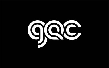 GEC Yaratıcı Eşsiz Modern Harf Logosu Tasarımı. Benzersiz bir harf dizaynına sahip stilize logo, soyut minimalist estetik ve modern cazibe sunar.