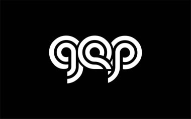 GEP Yaratıcı Eşsiz Modern Harf Logosu Tasarımı. Benzersiz bir harf dizaynına sahip stilize logo, soyut minimalist estetik ve modern cazibe sunar.