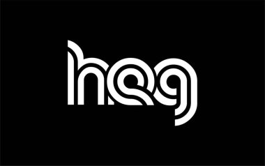 HEG Yaratıcı Eşsiz Modern Harf Logosu Tasarımı. Benzersiz bir harf dizaynına sahip stilize logo, soyut minimalist estetik ve modern cazibe sunar.