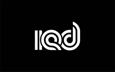IED Yaratıcı Eşsiz Modern Harf Logosu Tasarımı. Benzersiz bir harf dizaynına sahip stilize logo, soyut minimalist estetik ve modern cazibe sunar.