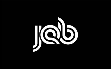 JEB Yaratıcı Eşsiz Modern Harf Logosu Tasarımı. Benzersiz bir harf dizaynına sahip stilize logo, soyut minimalist estetik ve modern cazibe sunar.