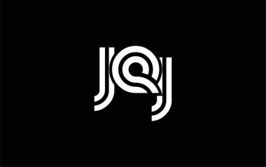 JEJ Yaratıcı Eşsiz Modern Harf Logosu Tasarımı. Benzersiz bir harf dizaynına sahip stilize logo, soyut minimalist estetik ve modern cazibe sunar.
