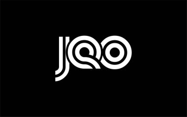 JEO Yaratıcı Eşsiz Modern Harf Logosu Tasarımı. Benzersiz bir harf dizaynına sahip stilize logo, soyut minimalist estetik ve modern cazibe sunar.