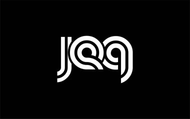 JEQ Yaratıcı Eşsiz Modern Harf Logosu Tasarımı. Benzersiz bir harf dizaynına sahip stilize logo, soyut minimalist estetik ve modern cazibe sunar.