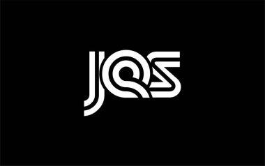 JES Yaratıcı Eşsiz Modern Harf Logosu Tasarımı. Benzersiz bir harf dizaynına sahip stilize logo, soyut minimalist estetik ve modern cazibe sunar.