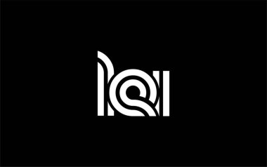 LEI Yaratıcı Eşsiz Modern Harf Logosu Tasarımı. Benzersiz bir harf dizaynına sahip stilize logo, soyut minimalist estetik ve modern cazibe sunar.