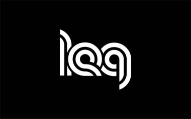 LEQ Yaratıcı Eşsiz Modern Harf Logosu Tasarımı. Benzersiz bir harf dizaynına sahip stilize logo, soyut minimalist estetik ve modern cazibe sunar.