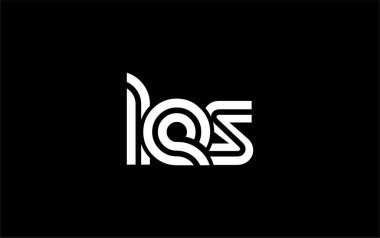 LES Yaratıcı Eşsiz Modern Harf Logosu Tasarımı. Benzersiz bir harf dizaynına sahip stilize logo, soyut minimalist estetik ve modern cazibe sunar.