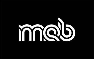 MEB Yaratıcı Eşsiz Modern Harf Logosu Tasarımı. Benzersiz bir harf dizaynına sahip stilize logo, soyut minimalist estetik ve modern cazibe sunar.