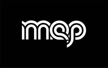 MEP Yaratıcı Eşsiz Modern Harf Logosu Tasarımı. Benzersiz bir harf dizaynına sahip stilize logo, soyut minimalist estetik ve modern cazibe sunar.