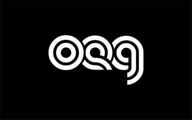 OEG Yaratıcı Eşsiz Modern Harf Logosu Tasarımı. Benzersiz bir harf dizaynına sahip stilize logo, soyut minimalist estetik ve modern cazibe sunar.