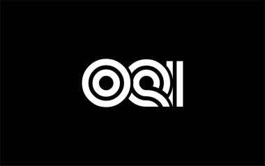 OEI Yaratıcı Eşsiz Modern Harf Logosu Tasarımı. Benzersiz bir harf dizaynına sahip stilize logo, soyut minimalist estetik ve modern cazibe sunar.