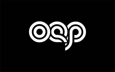 OEP Yaratıcı Eşsiz Modern Harf Logosu Tasarımı. Benzersiz bir harf dizaynına sahip stilize logo, soyut minimalist estetik ve modern cazibe sunar.