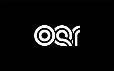 OER Yaratıcı Eşsiz Modern Harf Logosu Tasarımı. Benzersiz bir harf dizaynına sahip stilize logo, soyut minimalist estetik ve modern cazibe sunar.