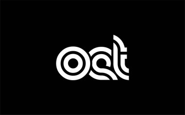 OET Yaratıcı Eşsiz Modern Harf Logosu Tasarımı. Benzersiz bir harf dizaynına sahip stilize logo, soyut minimalist estetik ve modern cazibe sunar.