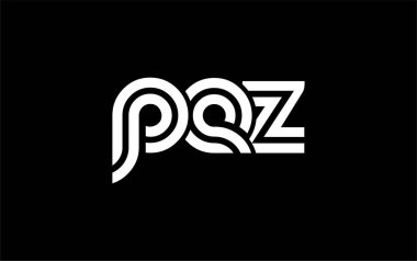 PEZ Yaratıcı Eşsiz Modern Harf Logosu Tasarımı. Benzersiz bir harf dizaynına sahip stilize logo, soyut minimalist estetik ve modern cazibe sunar.