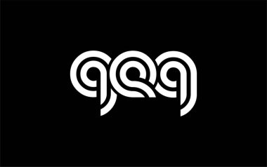 QEQ Yaratıcı Eşsiz Modern Harf Logosu Tasarımı. Benzersiz bir harf dizaynına sahip stilize logo, soyut minimalist estetik ve modern cazibe sunar.