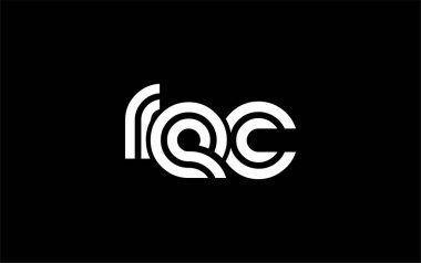 REC Yaratıcı Eşsiz Modern Harf Logosu Tasarımı. Benzersiz bir harf dizaynına sahip stilize logo, soyut minimalist estetik ve modern cazibe sunar.