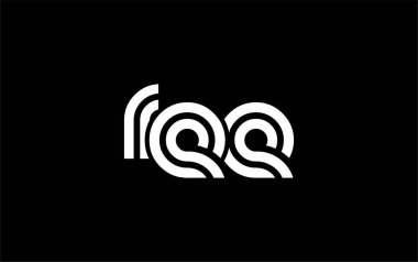 REE Yaratıcı Eşsiz Modern Harf Logosu Tasarımı. Benzersiz bir harf dizaynına sahip stilize logo, soyut minimalist estetik ve modern cazibe sunar.