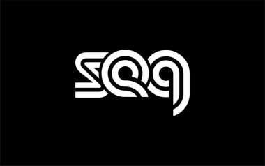 SEQ Yaratıcı Eşsiz Modern Harf Logosu Tasarımı. Benzersiz bir harf dizaynına sahip stilize logo, soyut minimalist estetik ve modern cazibe sunar.