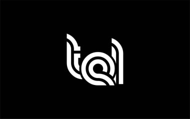 TEL Yaratıcı Eşsiz Modern Harf Logosu Tasarımı. Benzersiz bir harf dizaynına sahip stilize logo, soyut minimalist estetik ve modern cazibe sunar.