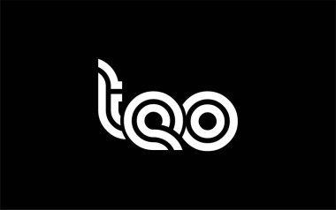 TEO Yaratıcı Eşsiz Modern Harf Logosu Tasarımı. Benzersiz bir harf dizaynına sahip stilize logo, soyut minimalist estetik ve modern cazibe sunar.